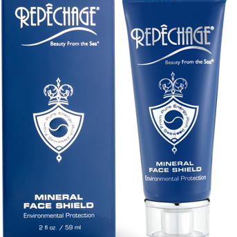 Blue - Mineral Face Shield